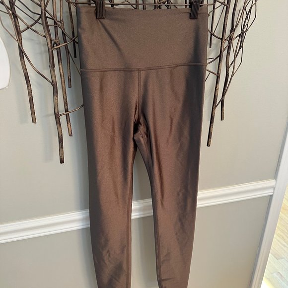 Brown Leggings, Bronze Leggings, Athleta Leggings - Picture 1 of 7